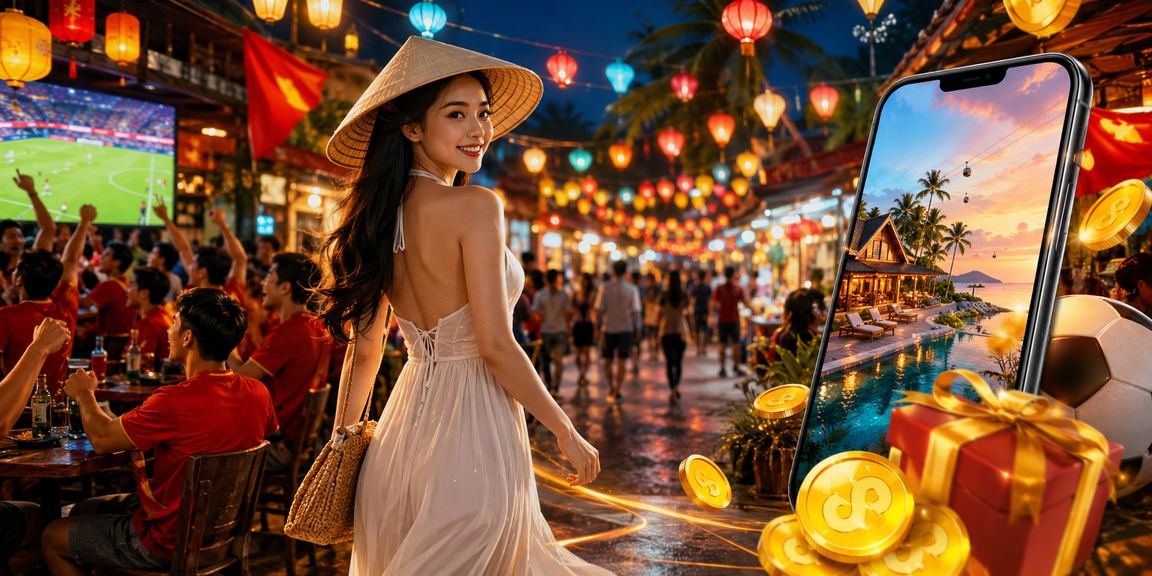 Người chơi trải nghiệm casino mobile tại Phú Quốc